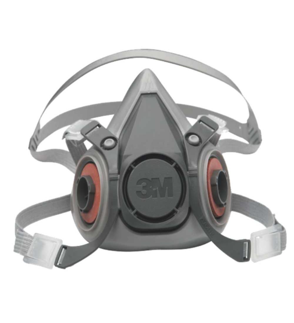 RESPIRADOR 2 CARTUCHOS MEDIA CARA 3M 6200
